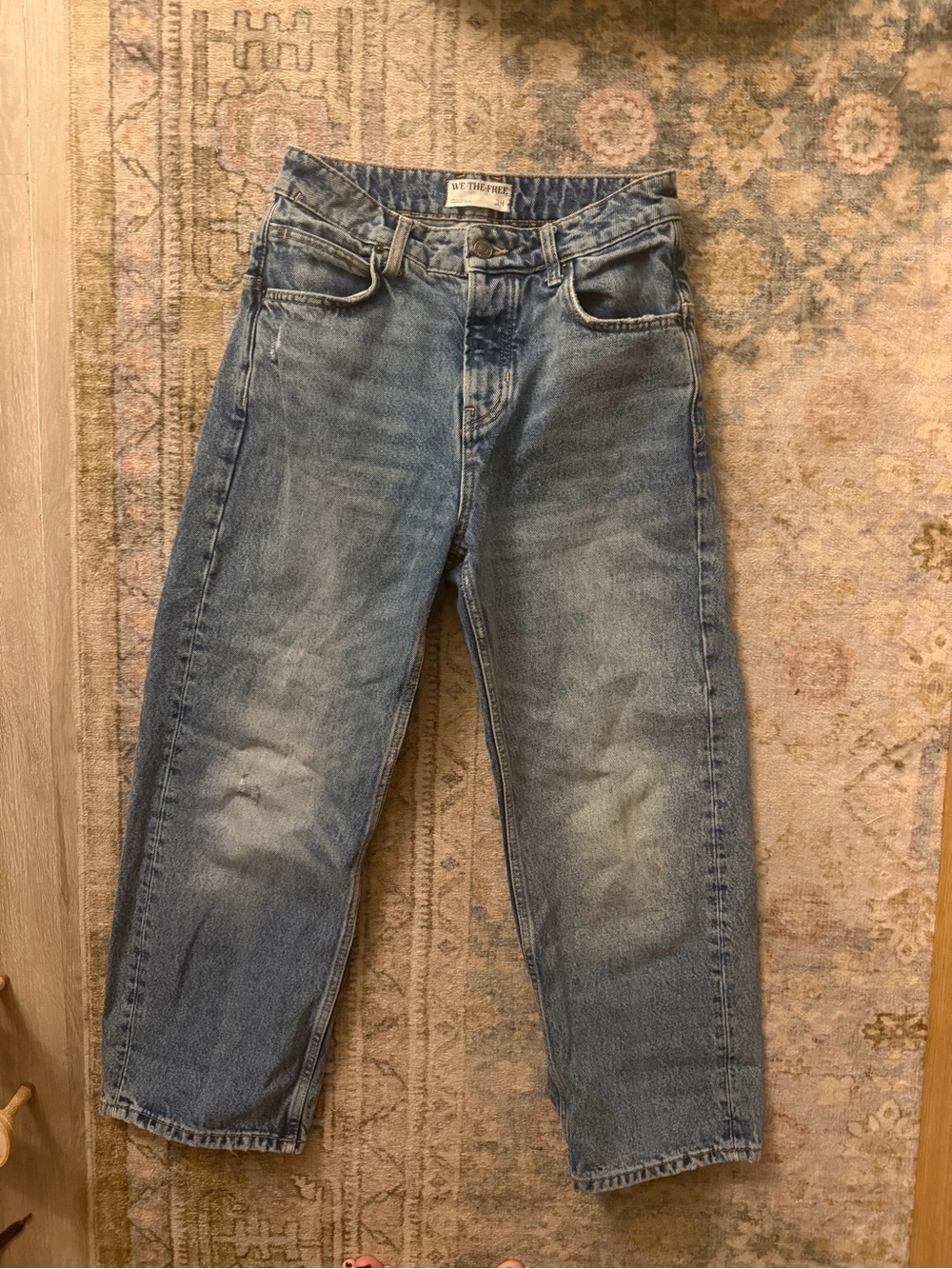 we the free deep trance dropped boyfriend jeans